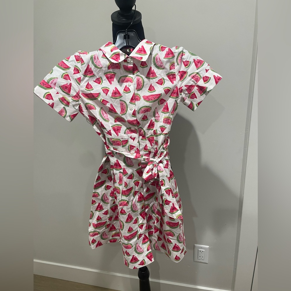 Brooks Brothers “Fleece” Watermelon Dress